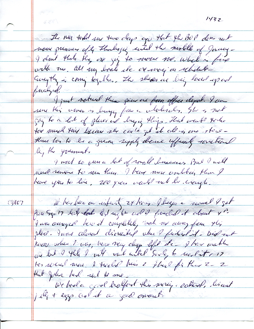 Dr John WorldPeace 2008 Prison Journal